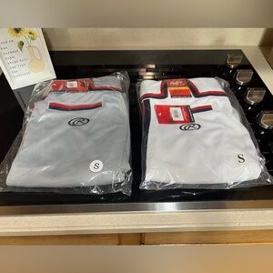 Rawlings Men’s Semi-Relaxed Fit Baseball Pants - Bundle of 2 Size Small